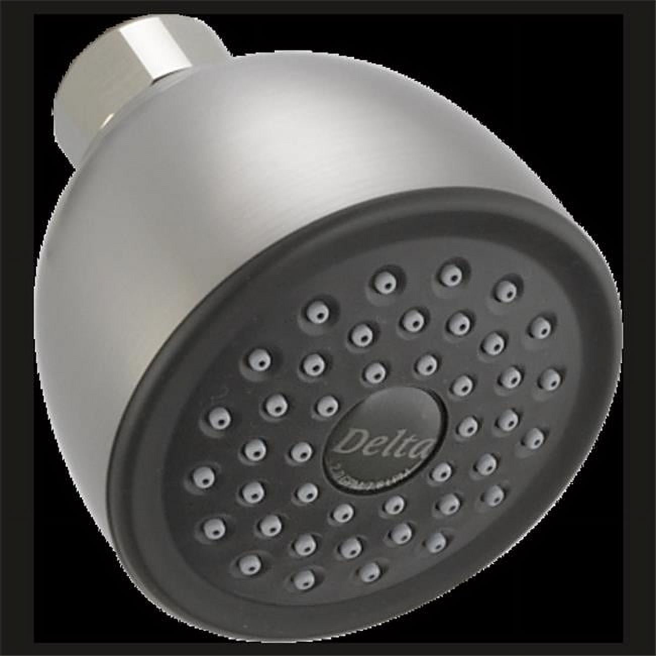 2.62 In. Brilliance Stainless Single Function Shower Head With Touch Clean Technology