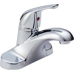 B501lf-lh Single Handle Lavatory Faucet - Less Lift Rod Hole - Chrome