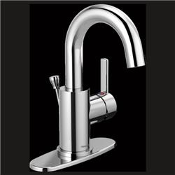 P191102lf Single Handle Center Set Lavatory Faucet - Chrome