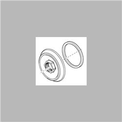 Rp72725ss Spout Flange & Gasket - Stainless Steel