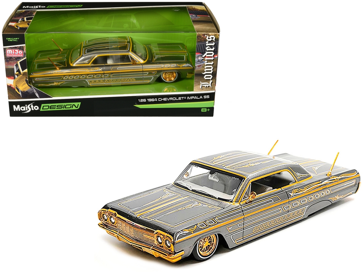 UPC 090159063223 product image for Maisto 32547GRY 1-26 Diecast Lowriders Maisto Design Series Model Car for 1964 C | upcitemdb.com