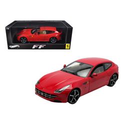 W1105 1 By 18 Scale Diecast Ferrari Ff Gt V12 4 Seater Red Elite Edition Model Car