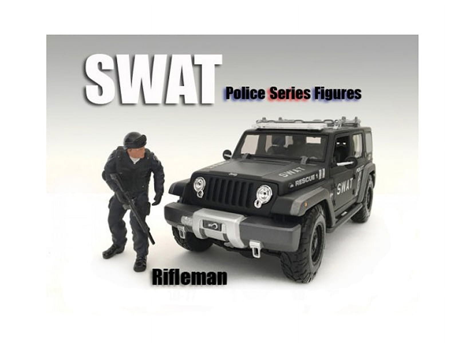 77420 1 By 18 Scale Swat Team Rifleman Figure For Models