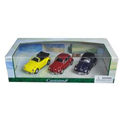 35309 1 By 43 Diecast Volkswagen Beetle 3pc Gift Set Model Cars