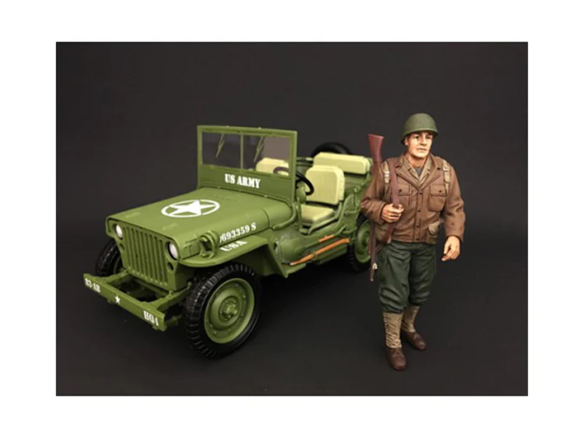 1 By 18 Scale Us Army Wwii Figure I