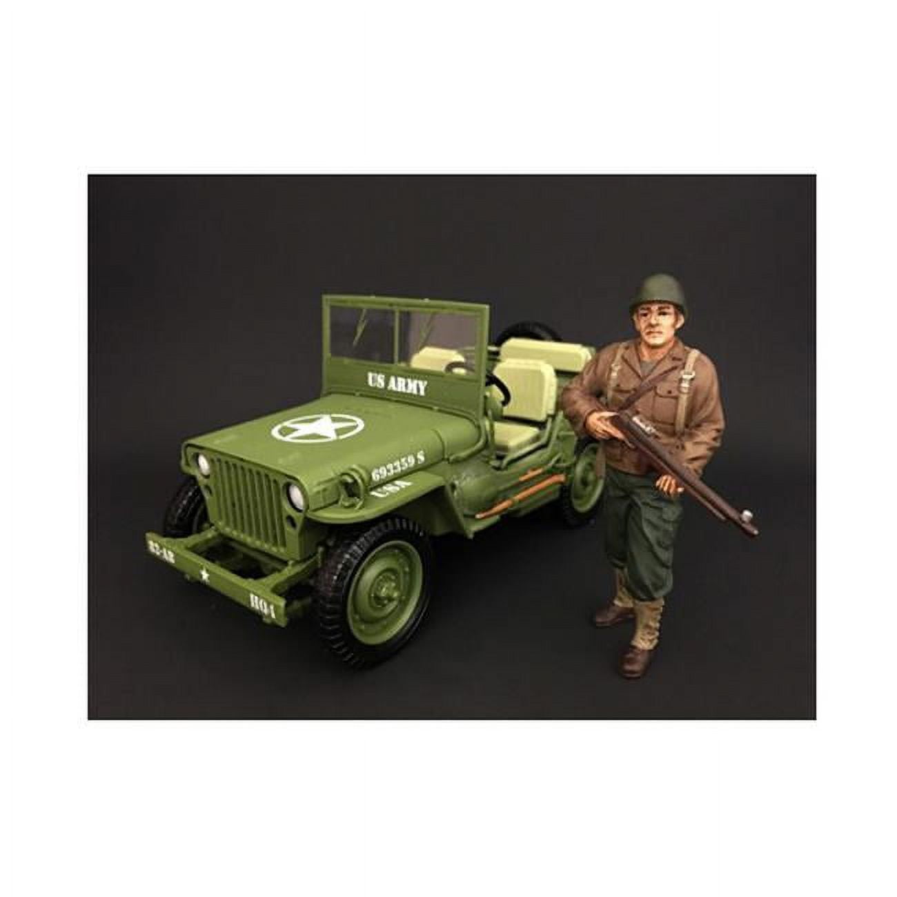 77411 1 By 18 Scale Us Army Wwii Figure Ii