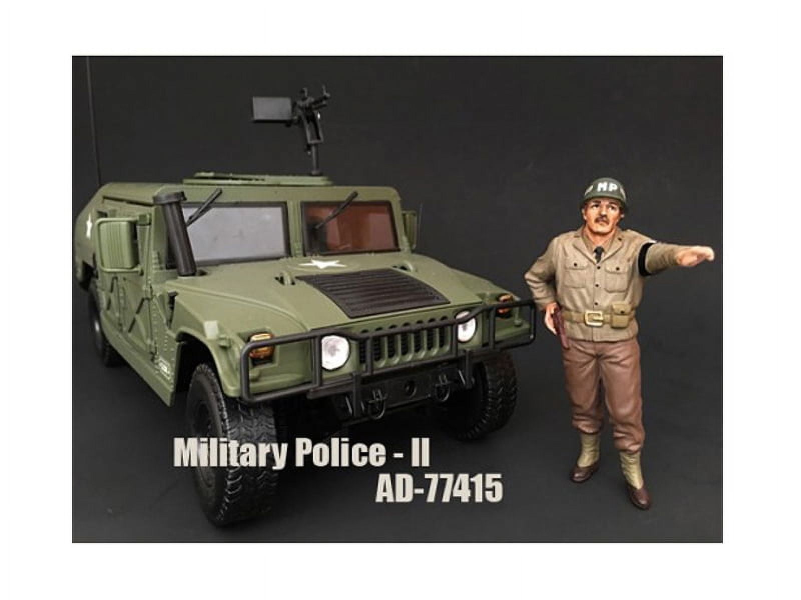 77415 Wwii Military Police Figure Ii For 118 Scale Models