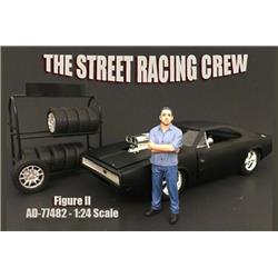 77482 The Street Racing Crew Figure Ii For 1-24 Scale Models