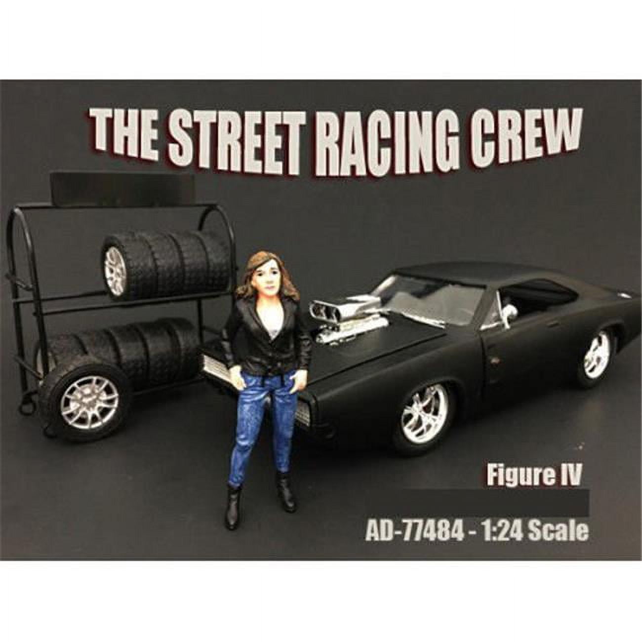 77484 The Street Racing Crew Figure Iv For 1-24 Scale Models