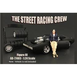 77483 The Street Racing Crew Figure Iii For 1-24 Scale Models