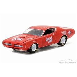 41010e 1971 Dodge Charger Stp 1 By 64 Diecast Model Car