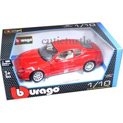 B 12031r 1 By 18 Maserati 3200 Gt Coupe Diecast Model Car, Red