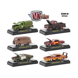 32500-40 40 In. 1 By 64 Auto Projects Set Release Display Cases Diecast Model Cars - 6 Piece