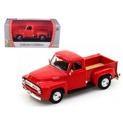 94204r 1 By 43 1953 Ford F-100 Pickup Diecast Model Car, Red