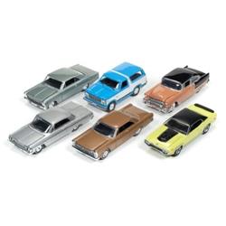 1 By 64 Mint Release 2 Set B Diecast Model Cars - Set Of 6