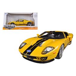 1 By 24 2005 Ford Gt Diecast Model Car, Yellow