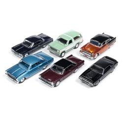 1 By 64 Mint Release 2 Set D Diecast Model Cars - Set Of 6, Assorted