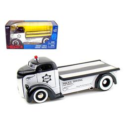 1 By 24 1947 Ford Coe Police Tow Diecast Truck Model