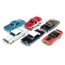 1 By 64 Mint Release 2 Set C Diecast Model Cars - Set Of 6