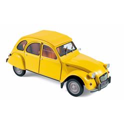 181496 1979 Citroen 2cv 6 Club 1 By 18 Scale Diecast Model Car - Mimosa Yellow