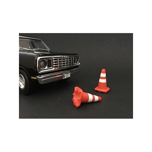 77532 Traffic Cones Accessory For 1 Isto 24 Models - Set Of 4