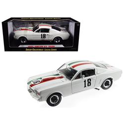 Sc357 1965 Ford Shelby Mustang Gt350r No.18 Mexico 1 By 18 Diecast Model Car