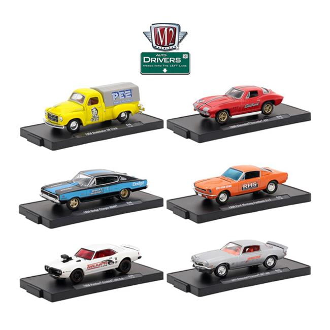 11228-46 46 In. Auto Drivers Release 1-64 Scale By Machines - Set Of 6