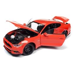 2016 Ford Mustang Gt 5.0 Coupe Competition Limited Edition To 1 By 18 Diecast Model Car, Orange - 1002 Pieces