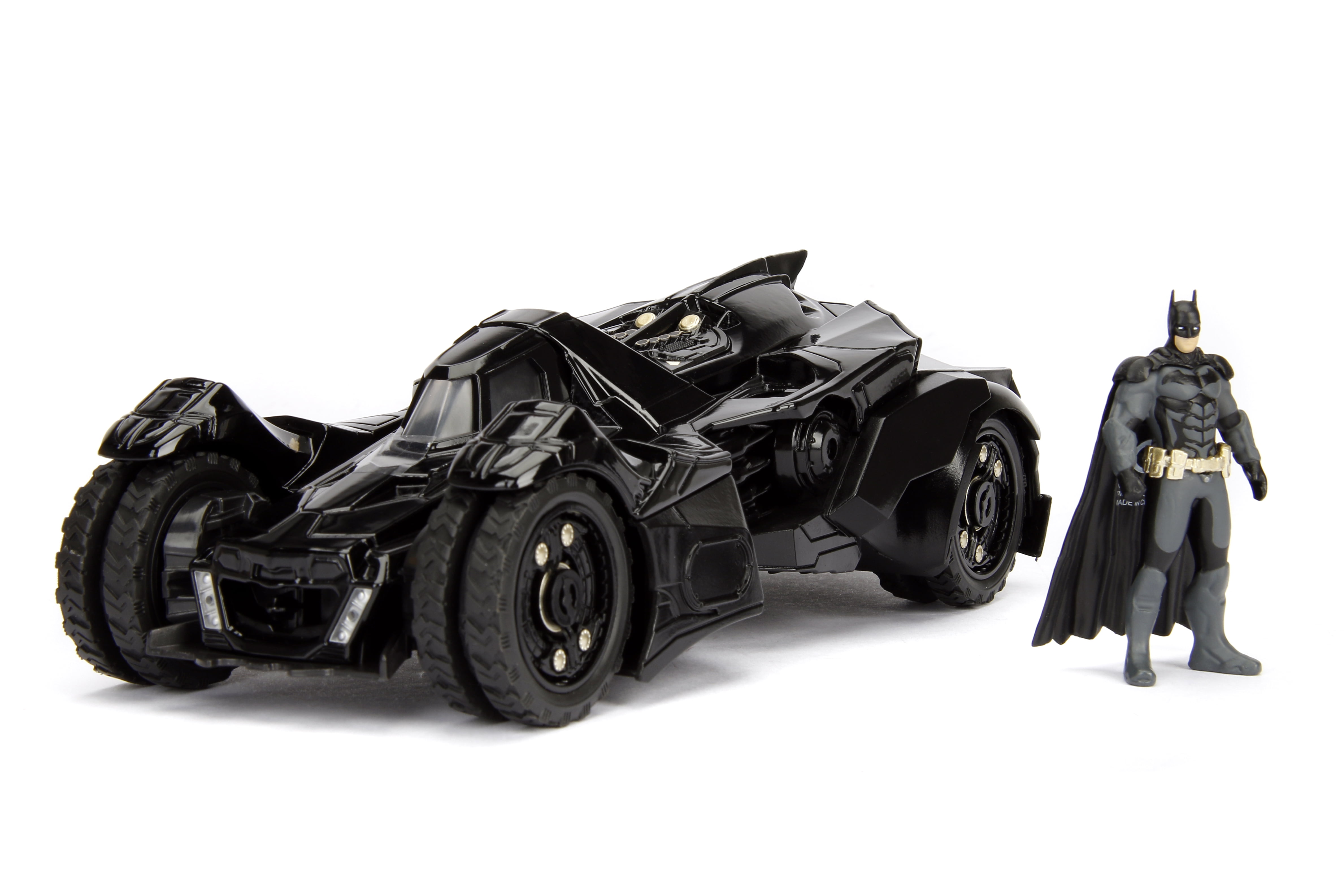 98037 1 Isto 24 Arkham Knight Batmobile With Diecast Batman Figure Model Car
