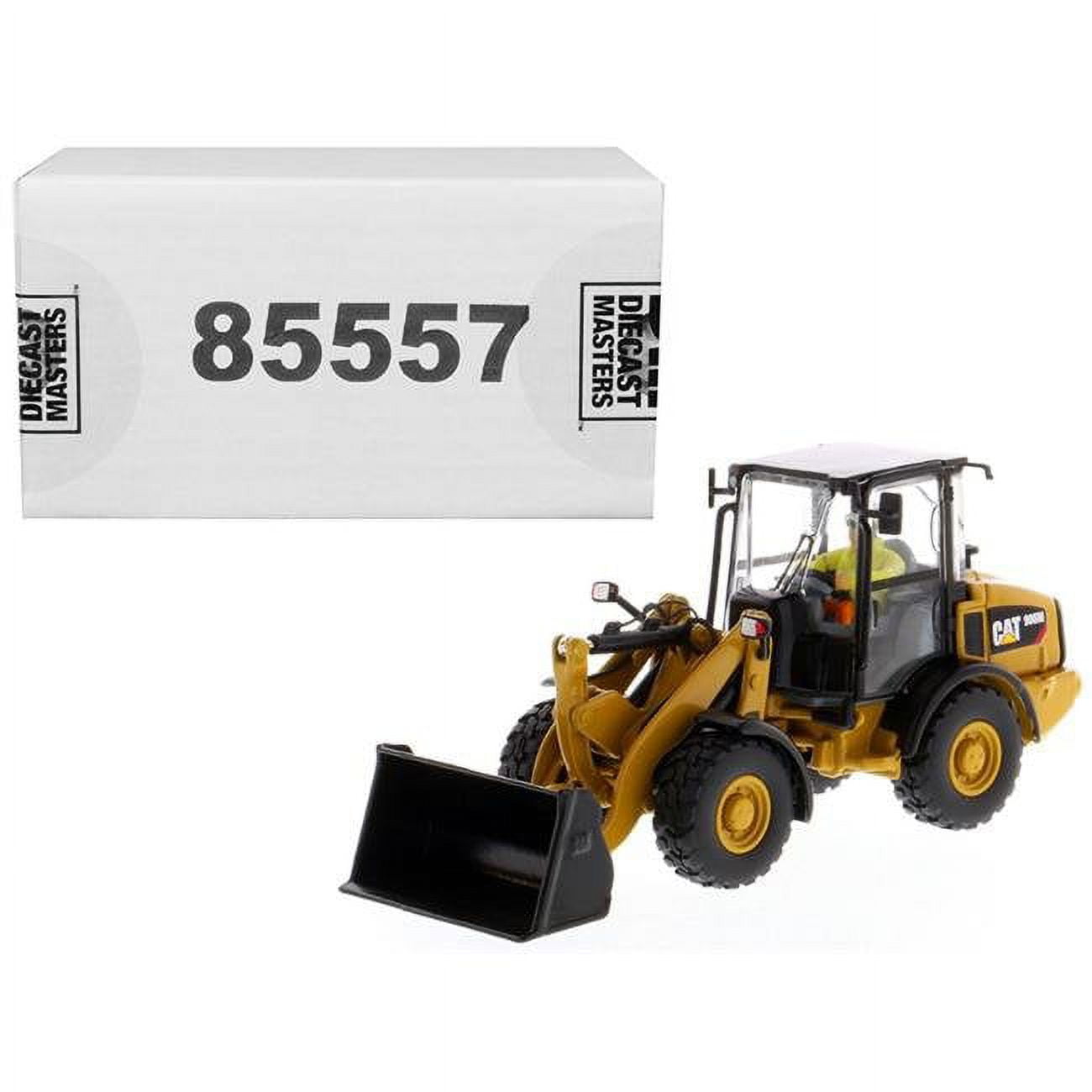 85557 1-50 Cat Caterpillar 906m Diecast Model Compact Wheel Loader With Operator