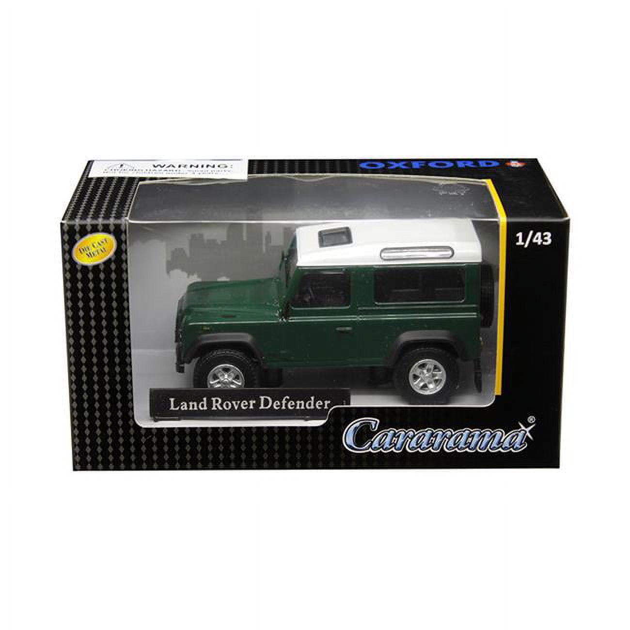 4-55260 1 Isto 43 Land Rover Defender Diecast Model Car, Dark Green