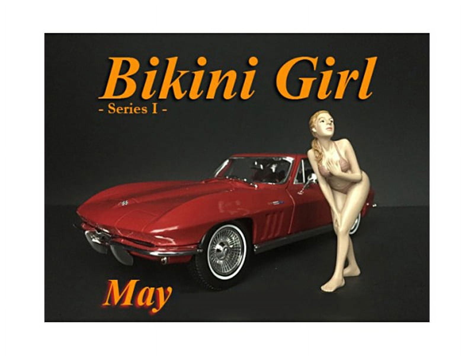 38169 May Bikini Calendar Girl Figure For 1 Isto 18 Diecast Model Car