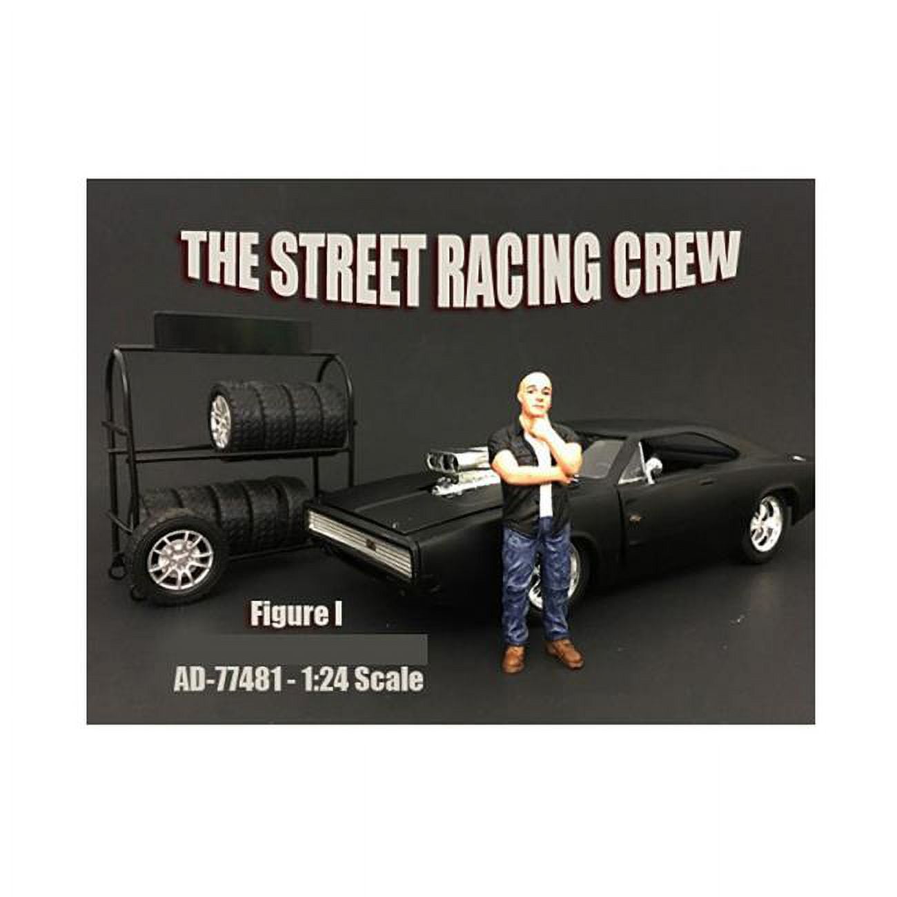 77481 The Street Racing Crew Figure I For 1 Isto 24 Diecast Model Car