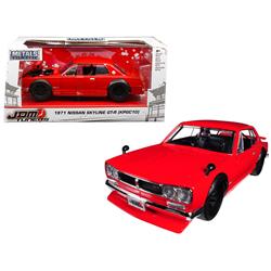30004 1 Isto 24 1971 Nissan Skyline Gt-r Jdm Tuners Diecast Model Car, Red