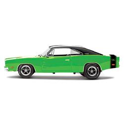 Maisto 32612grn 1-18 Scale 1969 Dodge Charger R-t Diecast Model Car - Green With Black Top