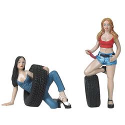Mh772 1-18 Scale Val & Andie Figurines Set - 2 Piece
