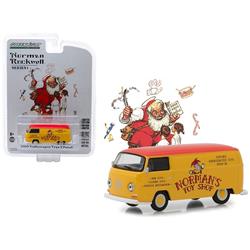 Greenlight 37150D 1969 Volkswagen Type 2 Panel Van with Yellow & Red Top Normans Toy Shop Norman Rockwell Series 1 1 by 64 Die-Cast Models Greenlight 37150D 1969 Volkswagen Type 2 Panel Van with Yellow & Red Top Normans Toy Shop Norman Rockwell Series 1 1 by 64 Die-Cast Models