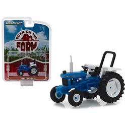 Greenlight 48010D 1988 Ford 5610 Tractor with Yellow & White Enclosed Cab Down on the Farm Series 1 1 by 64 Die-Cast Models Greenlight 48010D 1988 Ford 5610 Tractor with Yellow & White Enclosed Cab Down on the Farm Series 1 1 by 64 Die-Cast Models