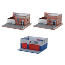 Greenlight 57041-57042-57043 Mechanics Corner Series 4 Diorama Set for 1 by 64 Scale Models - 3 Piece Greenlight 57041-57042-57043 Mechanics Corner Series 4 Diorama Set for 1 by 64 Scale Models - 3 Piece