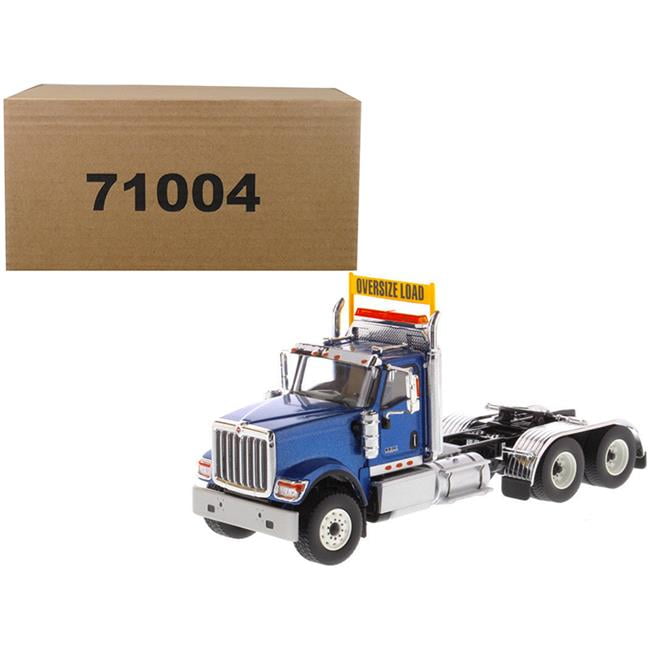 71004 International Hx520 Day Cab Tandem Tractor 1-50 Diecast Model, Blue