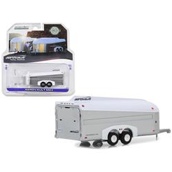 30008 Aerovault Mkii Trailer Silver With White Top Hobby Exclusive 1-64 Diecast Model