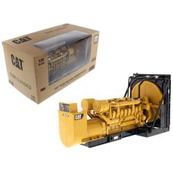 85100c 1 By 25 Scale Diecast Engine Generator Core Classic For Cat Caterpillar 3516b Series Model - 3 Piece
