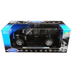12536bk 1 By 18 Diecast For 2003 Land Rover Range Rover Model Car, Black