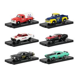 11228-56 1 By 64 Scale Diecast Drivers For Release 56 Model Cars - Set Of 6