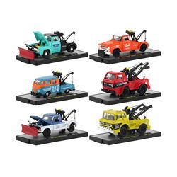 1 By 64 Scale Diecast Auto Trucks For Release 52 Model Cars - Set Of 6