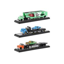 1 By 64 Scale Diecast For Auto Haulers Release 33 Model Trucks - Set Of 3