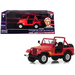 86533 1 By 43 Scale Diecast For 983 Jeep Cj-7 Model Car, Renegade Red
