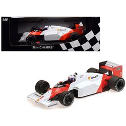 1 By 18 Scale Diecast For 1986 Mclaren Tag Mp4-2c No 1 Alain Prost Shell World Champion Model Car