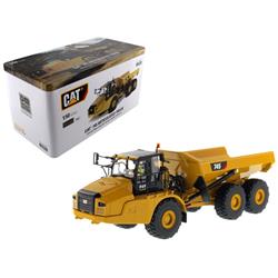 85528 Cat Caterpillar 745 Articulated Dump Truck With Removable Operator High Line Series 1-50 Diecast Model