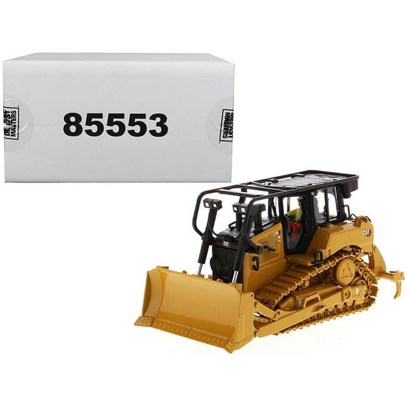 85553 Cat Caterpillar D6 Track Type Tractor Dozer With Su Blade & Operator High Line Series 1-50 Diecast Model